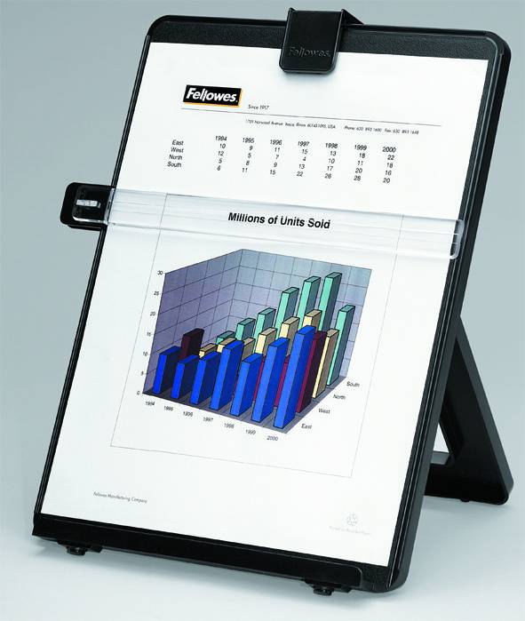 Fellowes Desktop - Vorlagenhalter - Schwarz-3