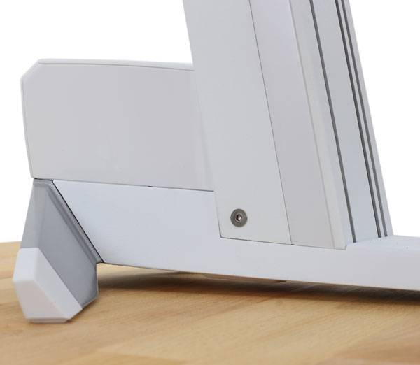 Ergotron WorkFit-S Dual Workstation with Worksurface Standing Desk - Befestigung-4