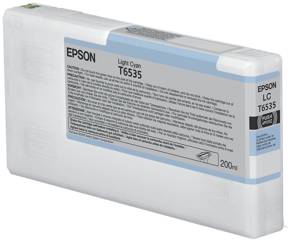 Epson - 200 ml - hell Cyan - original - Tintenpatrone-1