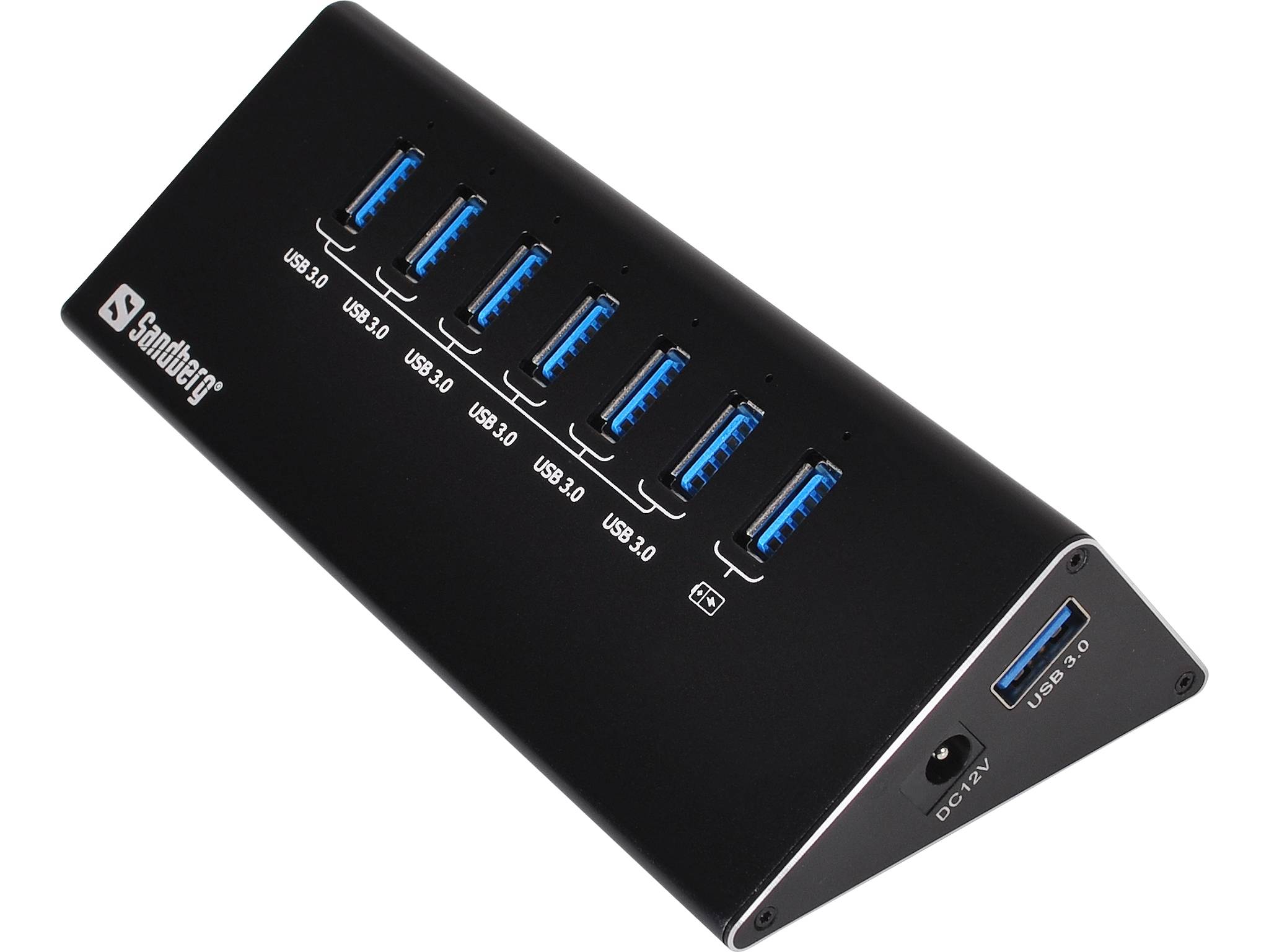 Sandberg USB 3.0 Hub 7 ports - Hub - 7 x SuperSpeed USB 3.0-1