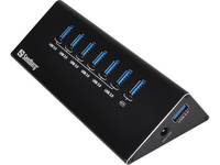 Sandberg USB 3.0 Hub 7 ports - Hub - 7 x SuperSpeed USB 3.0-3