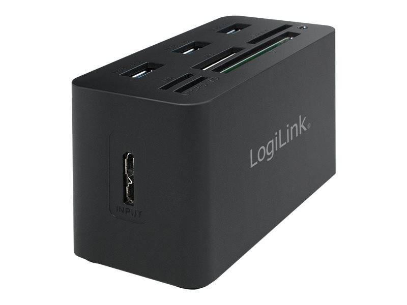 LogiLink USB 3.0 Hub with All-in-One Card Reader-3