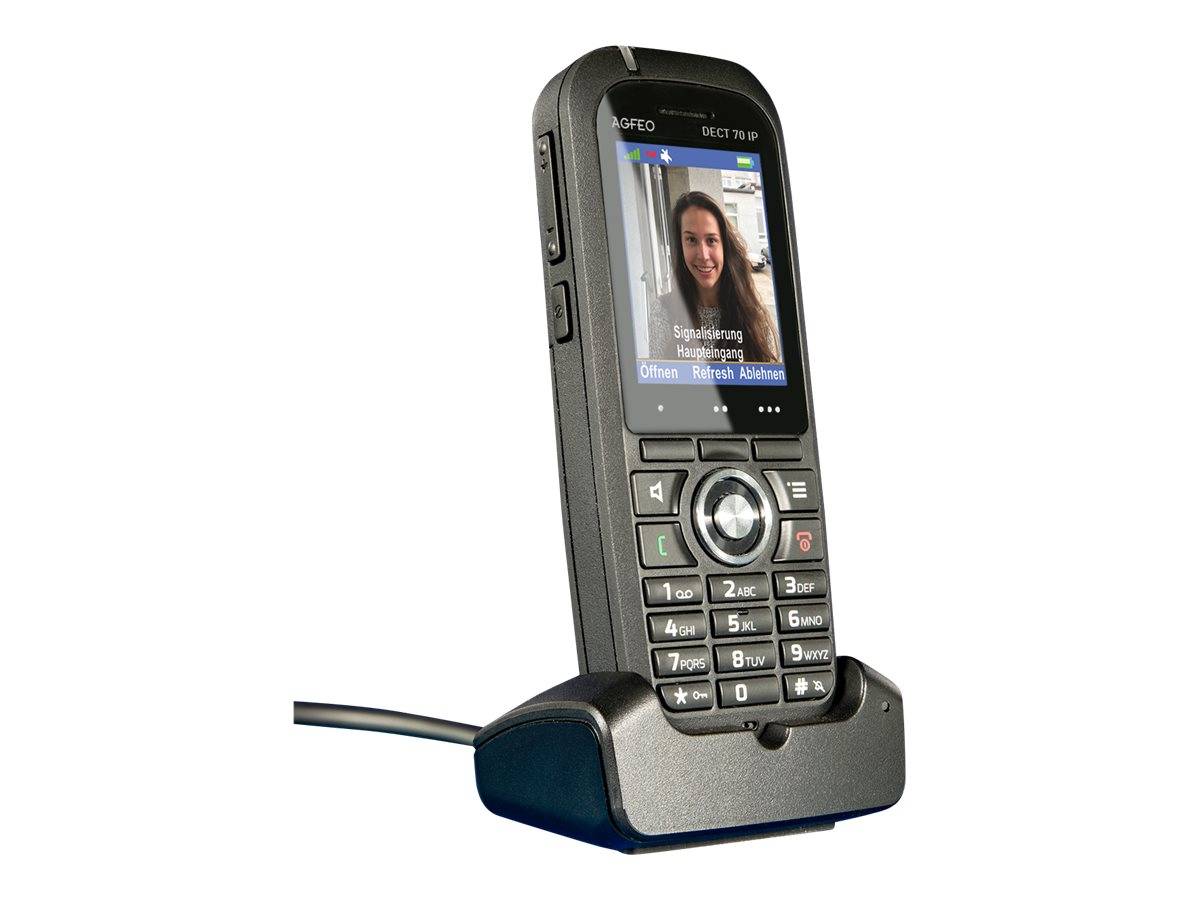 AGFEO DECT 70 IP - Schnurloses Erweiterungshandgerät-2