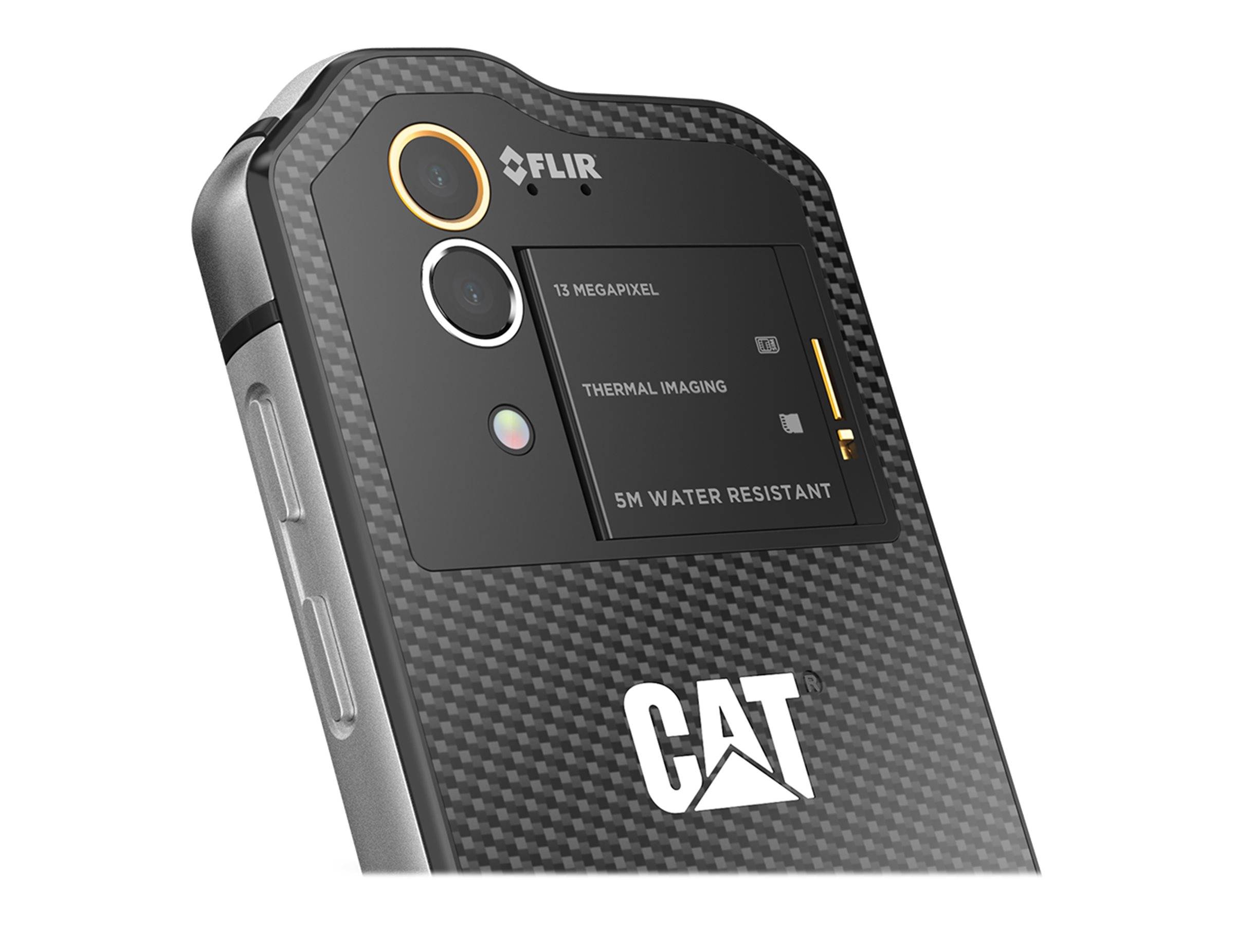 CAT S60 - Smartphone - Dual-SIM - 4G LTE - 32 GB - microSD slot - 4.7" - 1280 x 720 Pixel - AHVA - RAM 3 GB - 13 MP (5 M-2