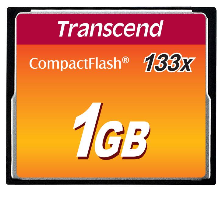 Transcend - Flash-Speicherkarte - 1 GB - 133x-1