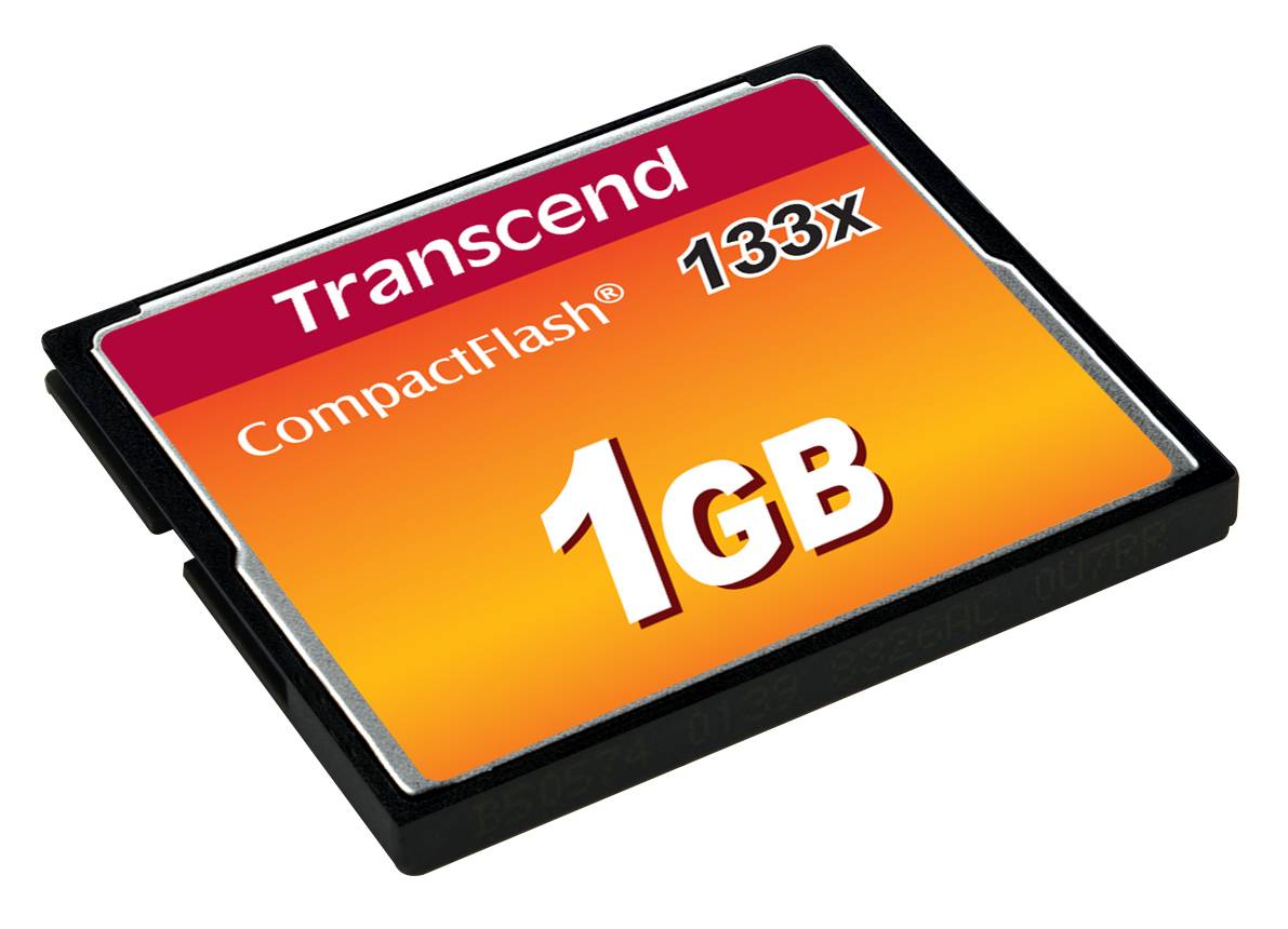 Transcend - Flash-Speicherkarte - 1 GB - 133x-2