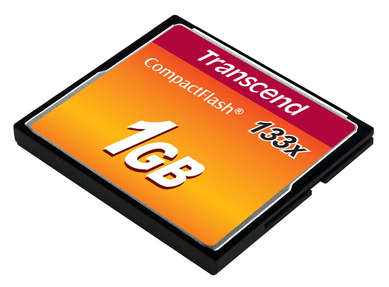Transcend - Flash-Speicherkarte - 1 GB - 133x-3