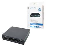 LogiLink Cardreader 3,5“ USB 2.0 All-in-1+USB - Kartenleser - All-in-one (CF I, CF II, MS, MS PRO, MMC, SD, MS Duo, xD,-4