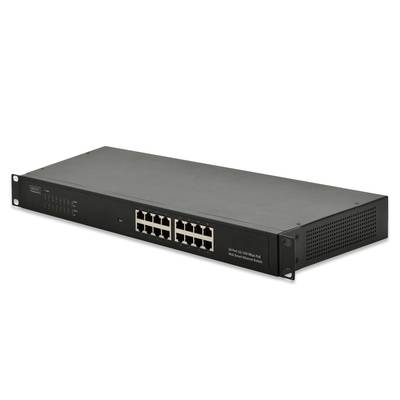 DIGITUS Professional DN-95312 - Switch - managed - 16 x 10/100 (PoE)