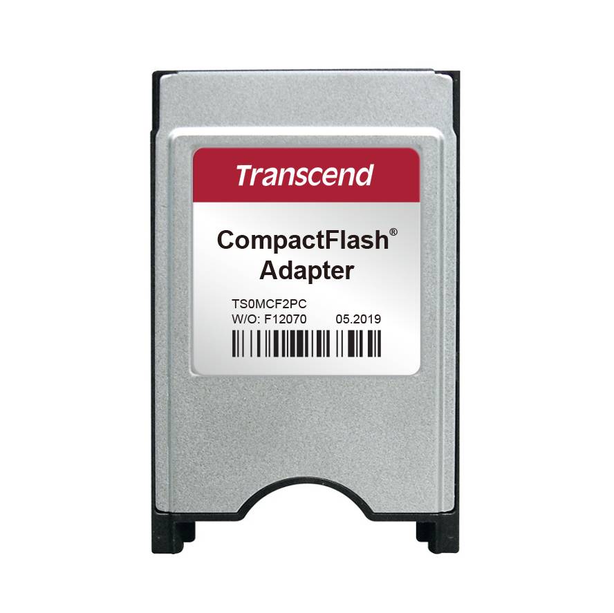 Transcend - Kartenadapter (CF I) - PC-Karte-3