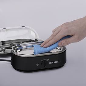 Cloer 6080 - Eierkocher - 350 W - Schwarz-4