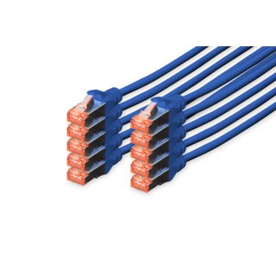DIGITUS - CAT 6 S/FTP Patchkabel, 10 Stück-0
