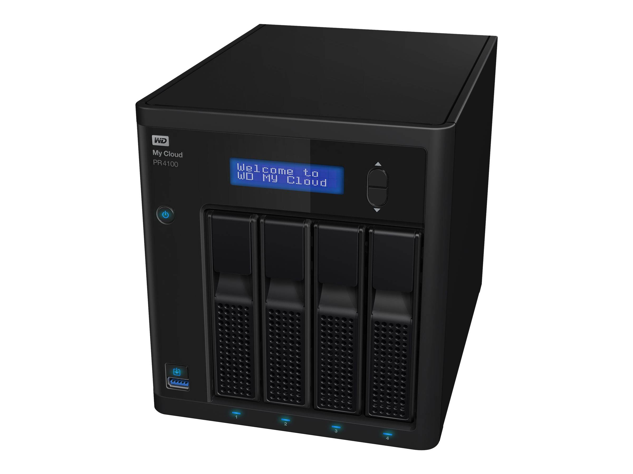 WD My Cloud PR4100 WDBNFA0240KBK - NAS-Server-1