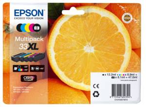 Epson 33XL Multipack - 5er-Pack - XL - Schwarz, Gelb, Cyan, Magenta, Photo schwarz-3