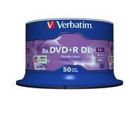 Verbatim 50 x DVD+R DL - 8.5 GB (240 Min.) 8x - mattsilber - Spindel-4