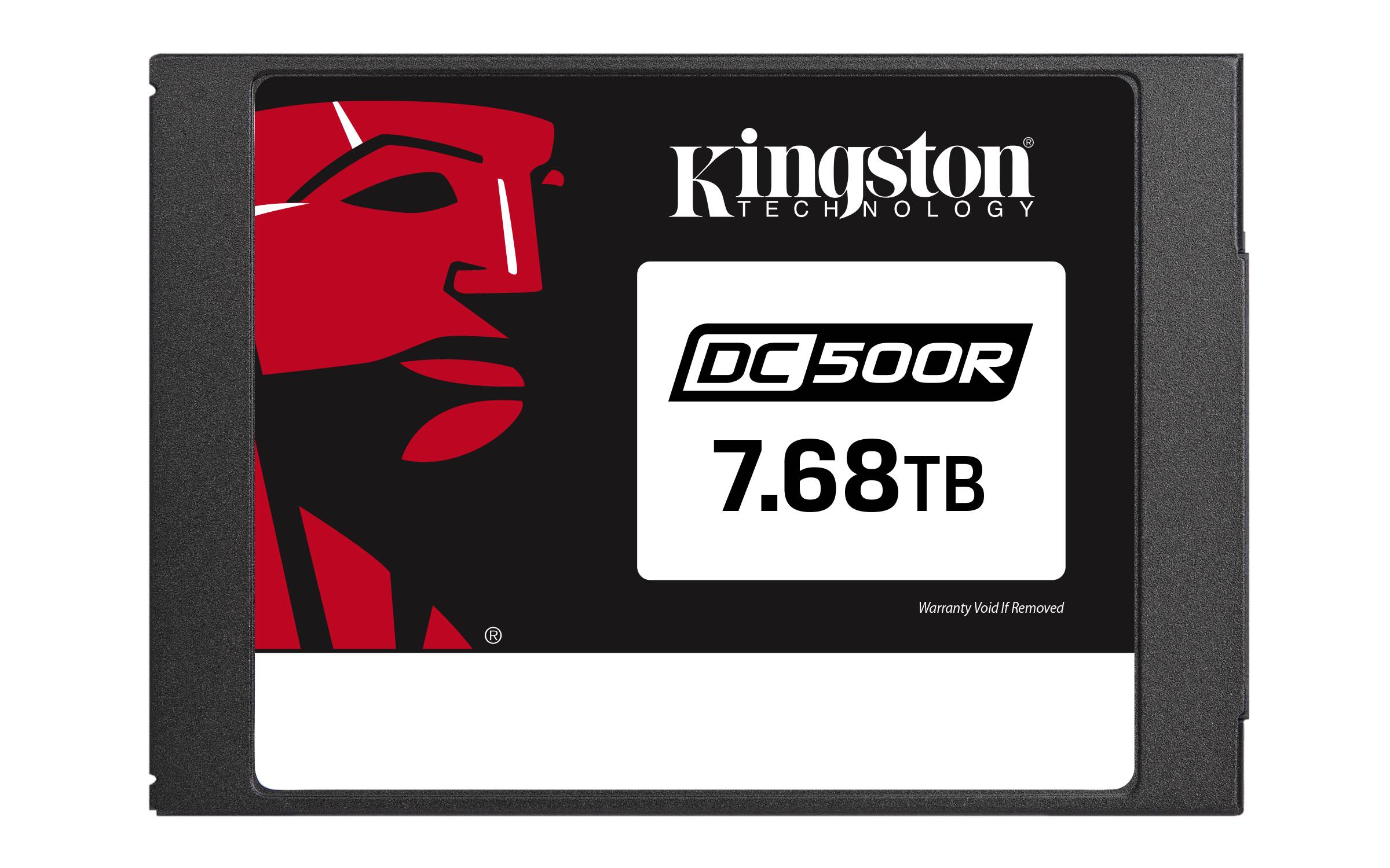 Kingston 7.68 TB Interne SATA SSD 6.35 cm (2.5 Zoll) SATA 6 Gb/s Retail SEDC500R/7680G-2