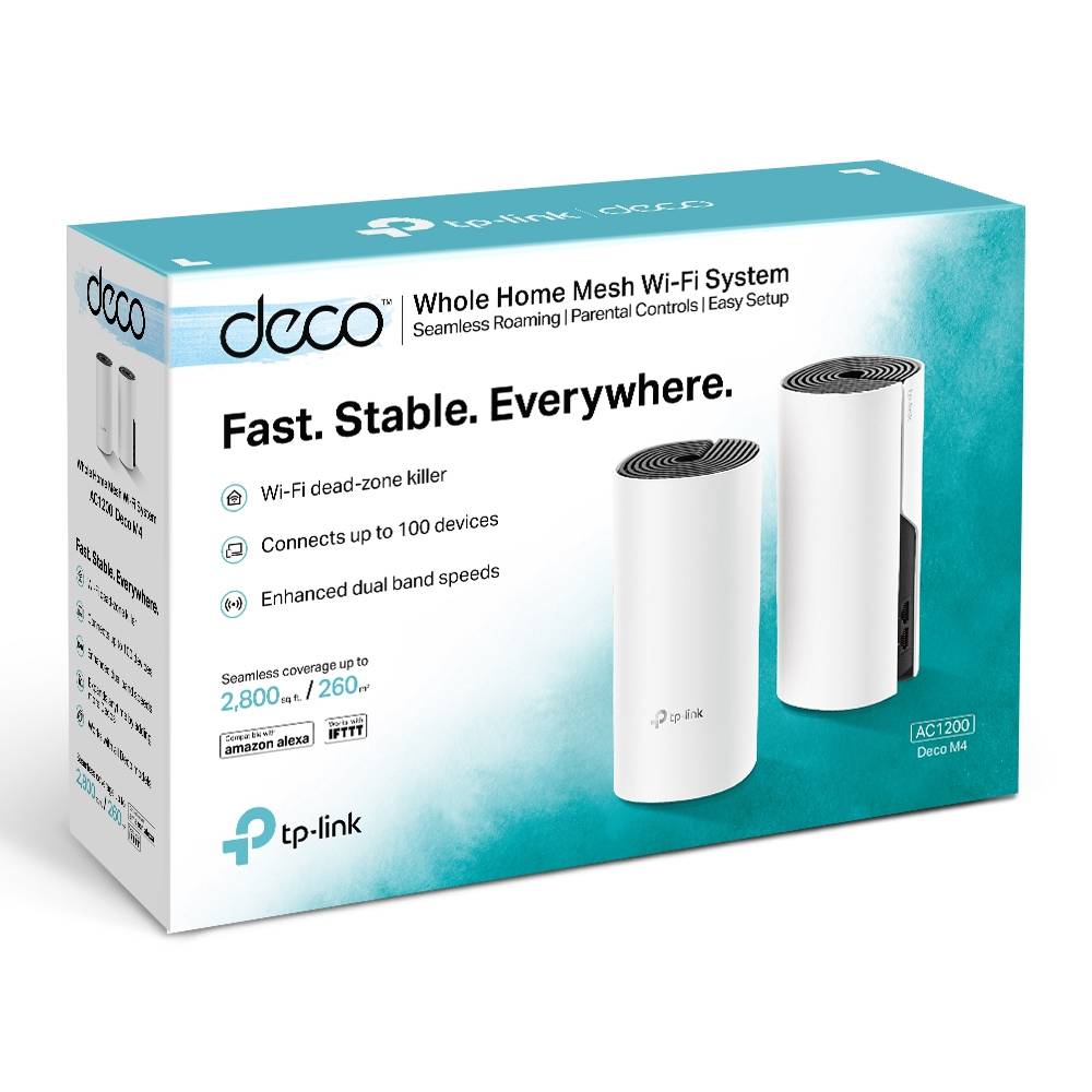 TP-Link DECO M4 - WLAN-System - (2 Router) - bis zu 260 m²-4