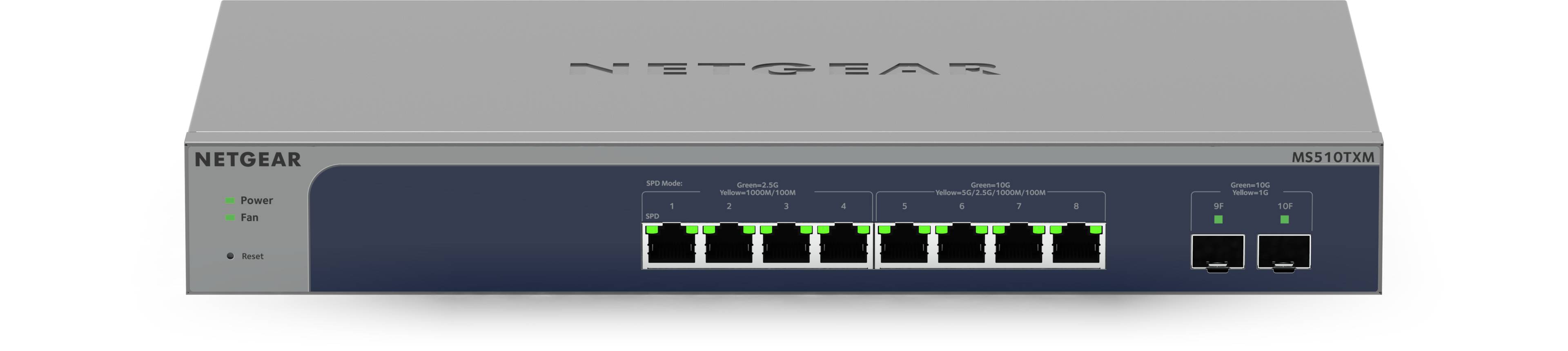 NETGEAR MS510TXUP-100EUS MS510TXUP Netzwerk Switch 8 Port PoE-Funktion-2