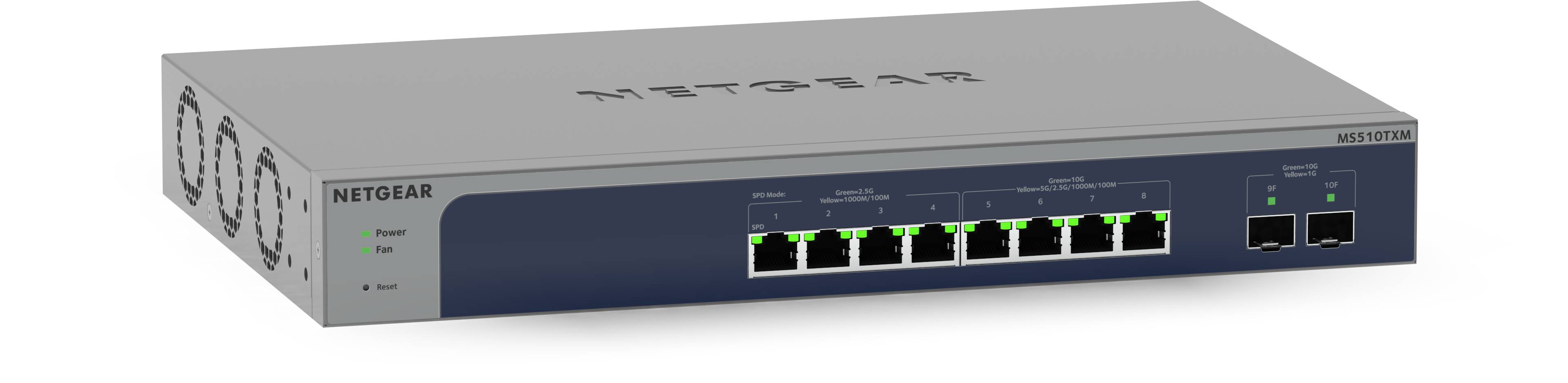 NETGEAR MS510TXUP-100EUS MS510TXUP Netzwerk Switch 8 Port PoE-Funktion-4