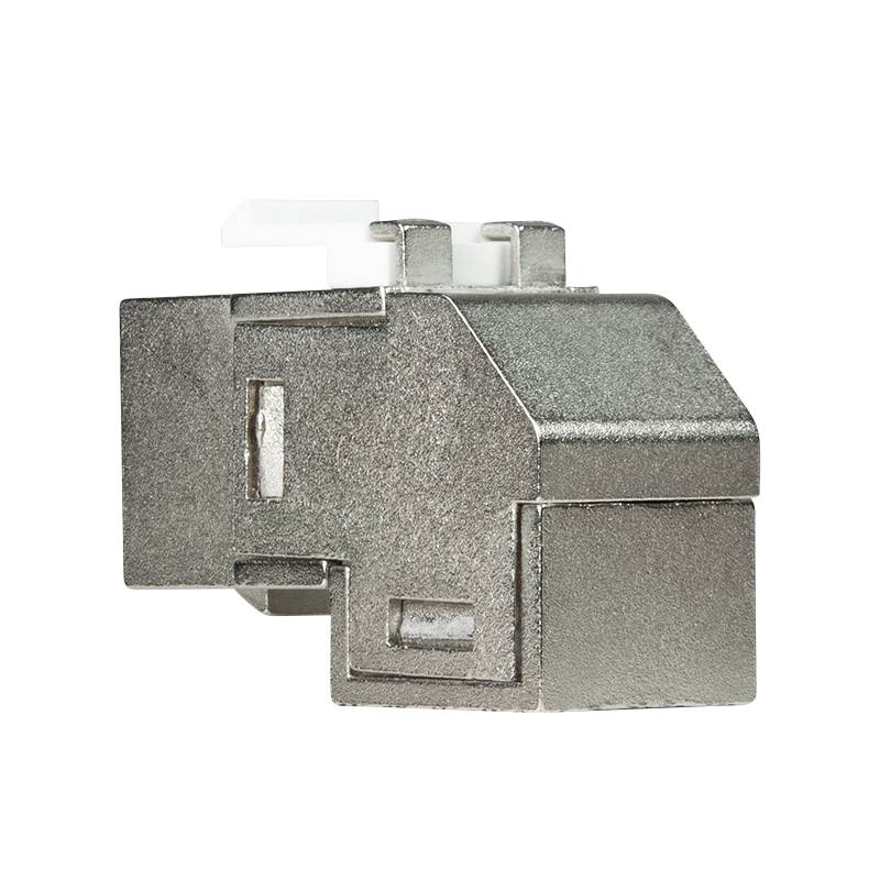 LogiLink Professional Cat.6A Keystone Kupplung 2 x RJ45 STP, 90° gewinkelt-4