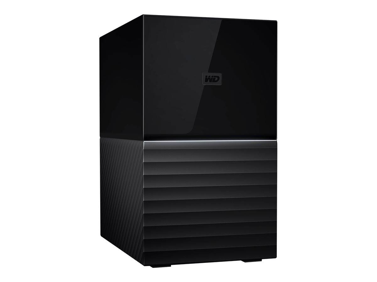 WD My Book Duo WDBFBE0360JBK - Festplatten-Array - 36 TB - 2 Schächte - HDD 18 TB x 2 - USB 3.1 Gen 1 (extern)-1