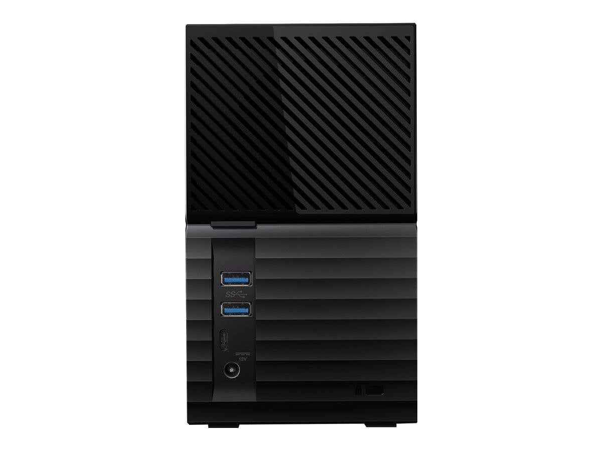 WD My Book Duo WDBFBE0360JBK - Festplatten-Array - 36 TB - 2 Schächte - HDD 18 TB x 2 - USB 3.1 Gen 1 (extern)-4