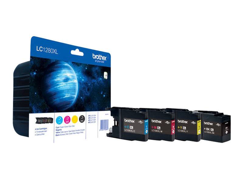 Brother LC1280XL Value Pack - 4er-Pack - Schwarz-3