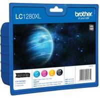 Brother LC1280XL Value Pack - 4er-Pack - Schwarz-4