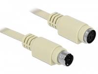 Delock Tastatur-/Mausverlängerungskabel - PS/2 (M) - zu PS/2 (W) - 1.8 m - beige-4