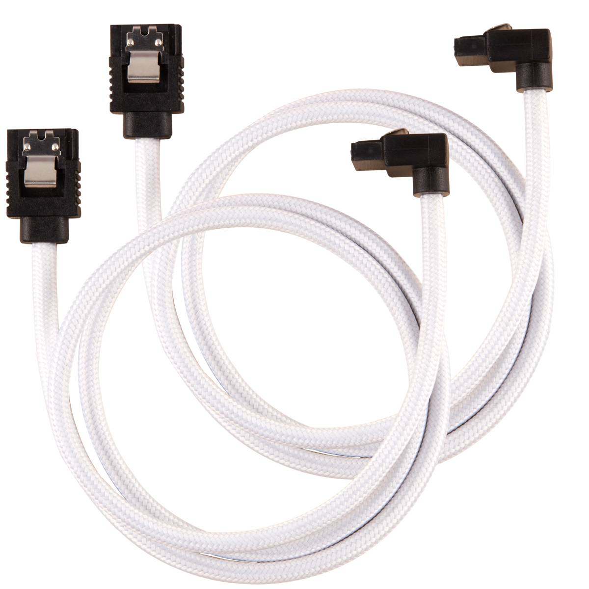 CORSAIR Premium Sleeved - SATA-Kabel - Serial ATA 150/300/600 - SATA (M)-4