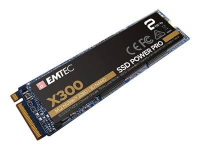 EMTEC Power Pro X300 - SSD - 2 TB - intern - M.2 2280 - PCIe 3.0 x4 (NVMe)-2