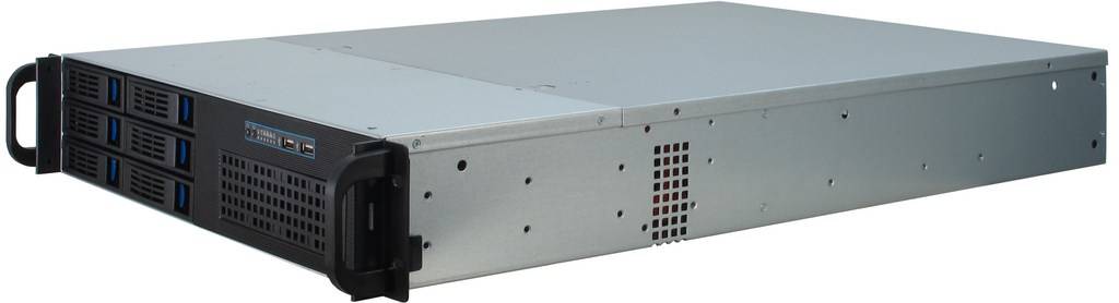 Inter-Tech IPC 2U-2406 - Rack-Montage - 2U - SSI EEB - SATA - Hot-Swap - ohne Ne-4