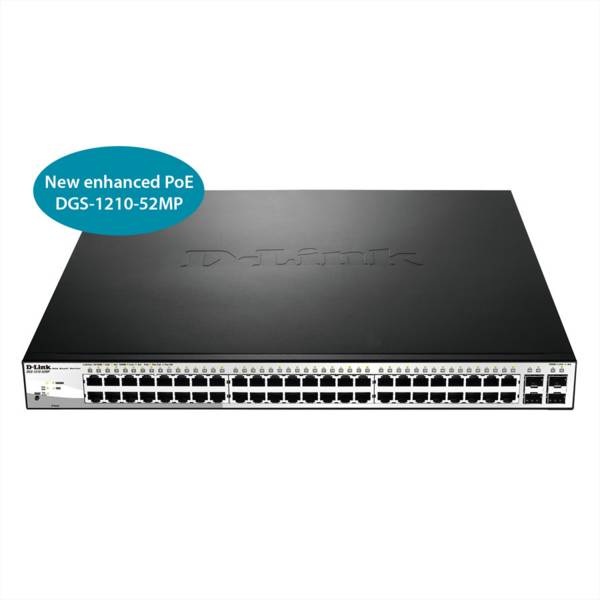 D-Link DGS-1210-52MP 52-Port Layer2 Switch
