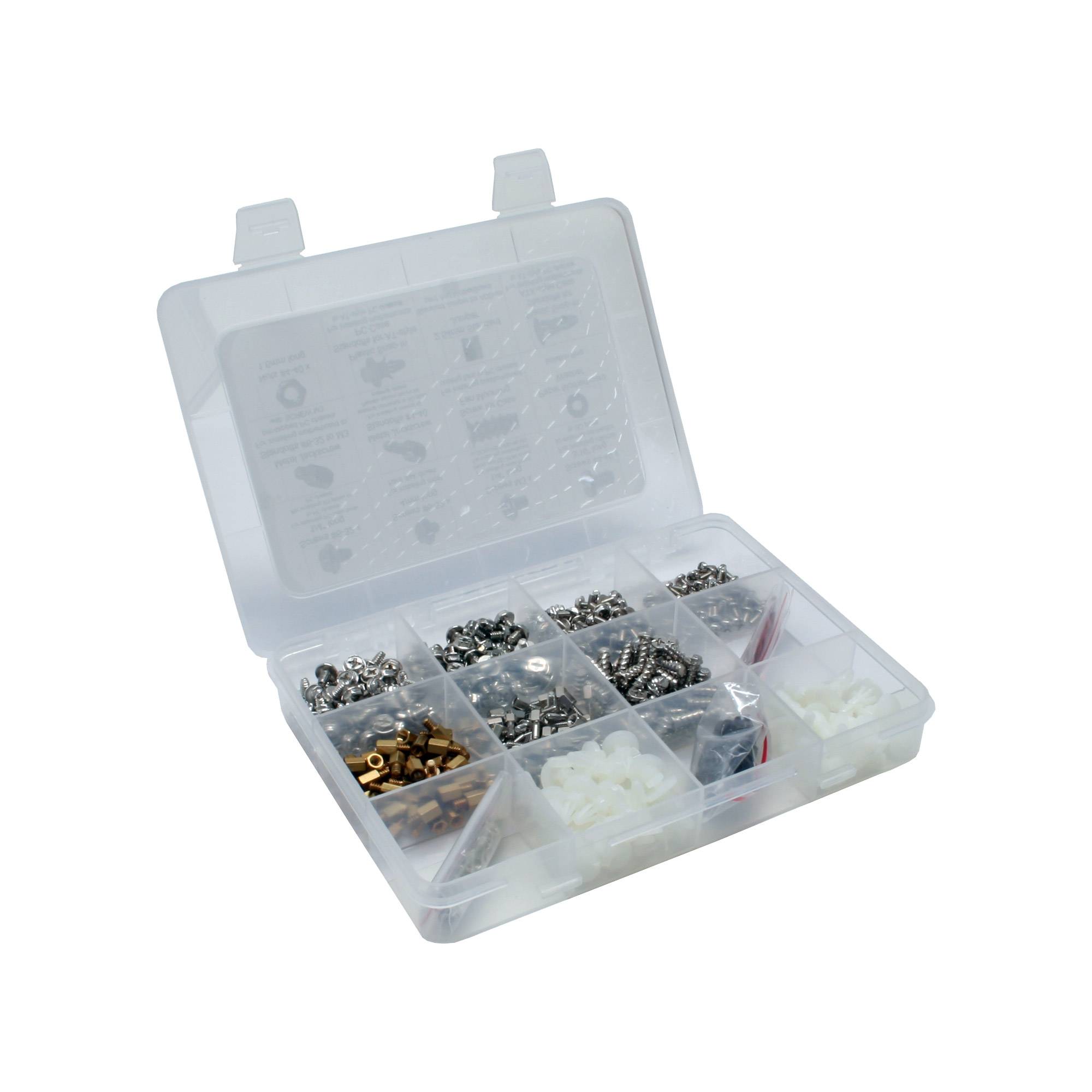 INLINE - PC-Schraubenset - 550-teilig (10x50 & 2x25 Stück)-0