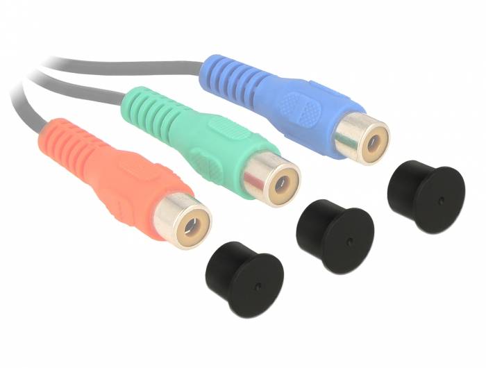 DeLOCK - Schutzkappe - Schwarz (Packung mit 10)-2