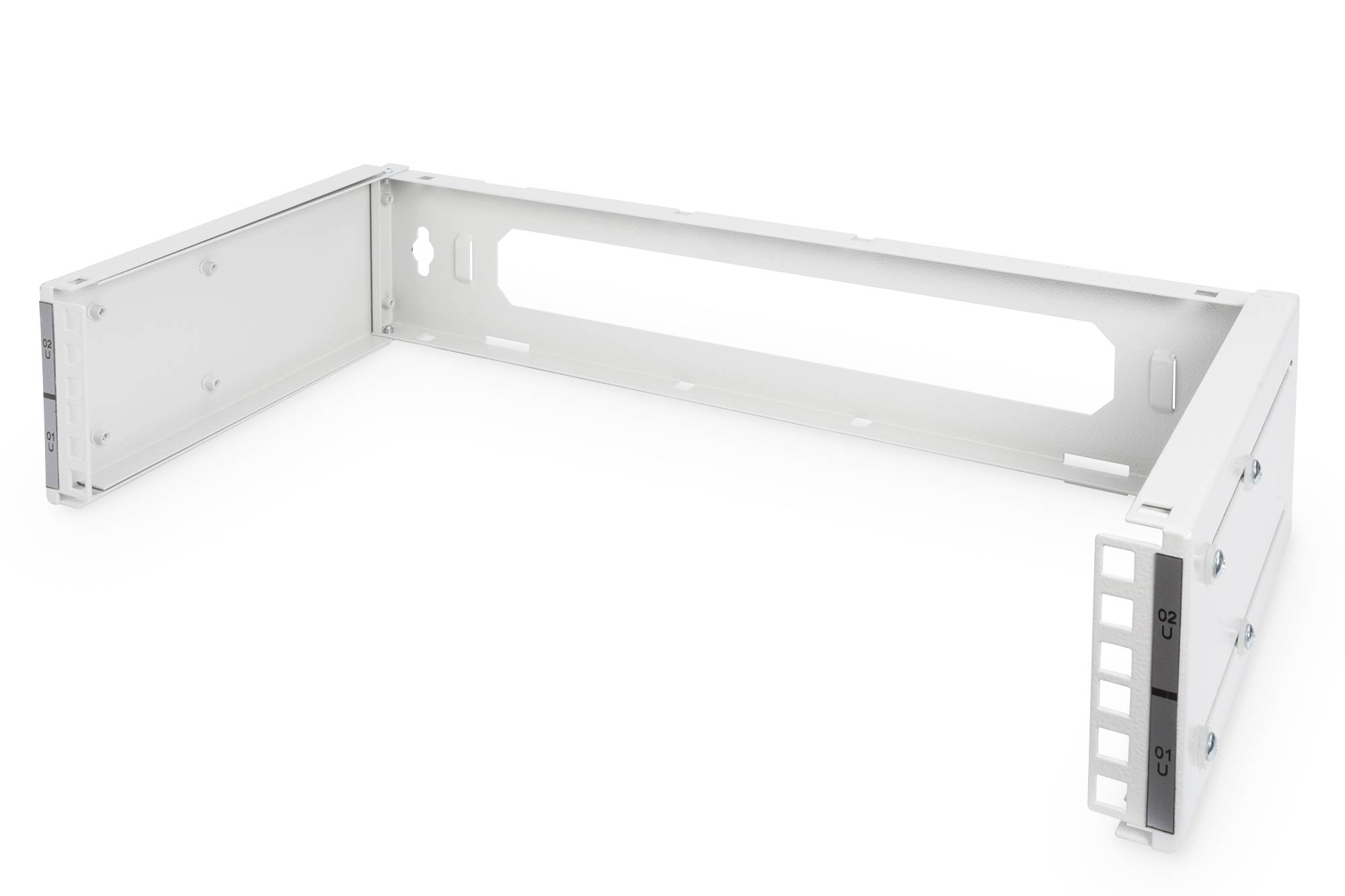 DIGITUS - Patch-Halter zur Wandmontage für 483 mm (19") Installationen-0