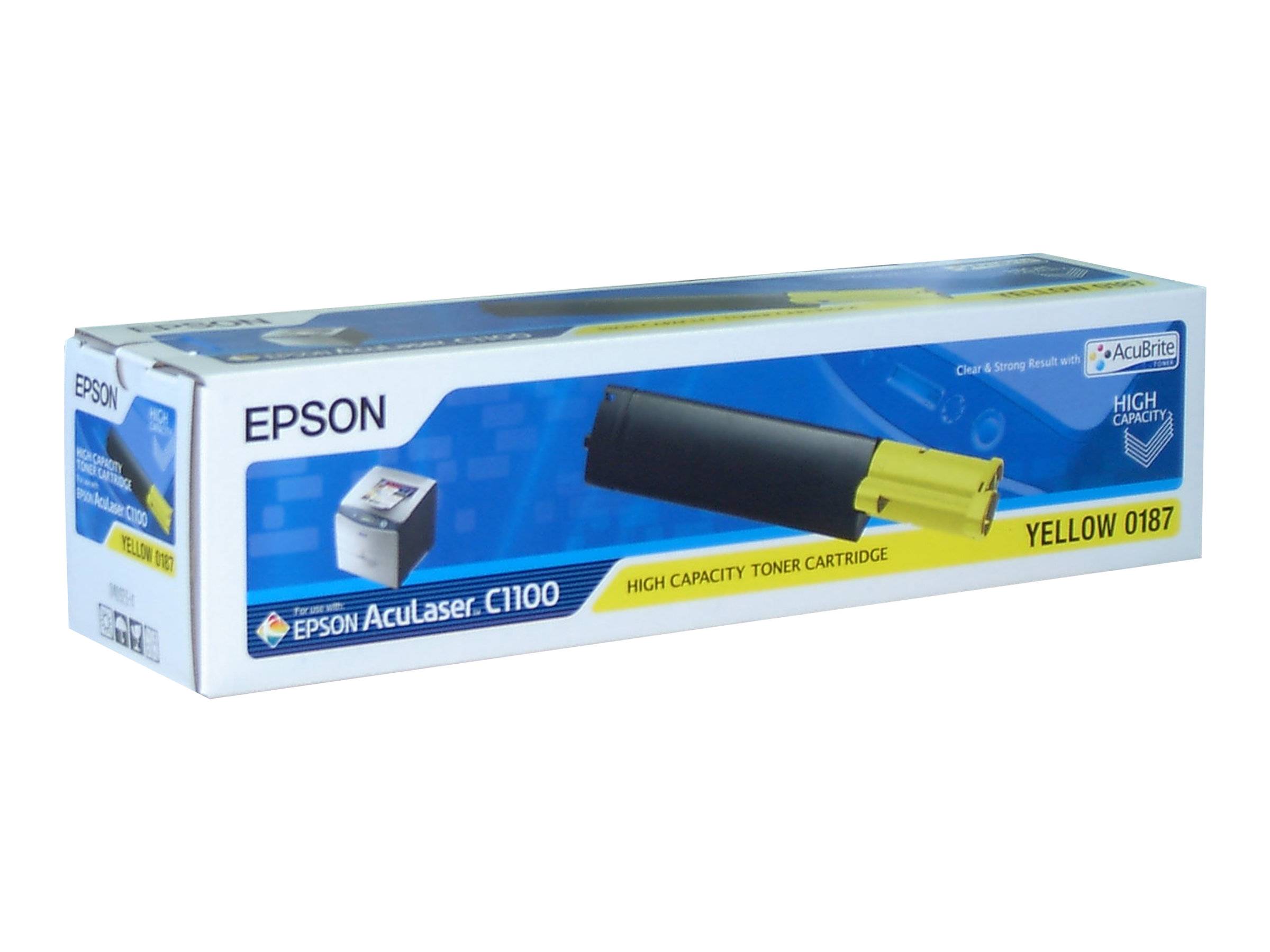 Epson 0187 - Mit hoher Kapazität - Gelb - Original-1