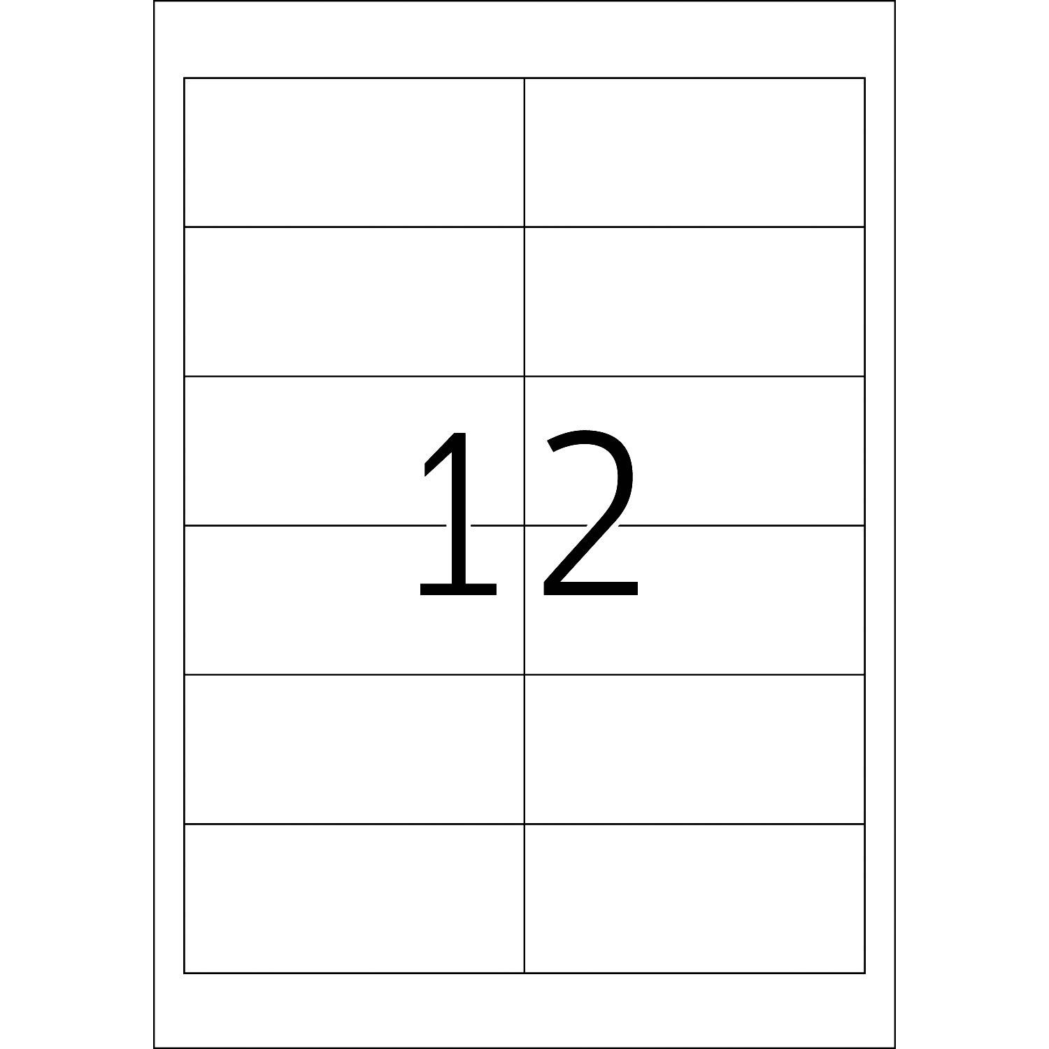 HERMA 4586, Transparent, Abgerundetes Rechteck, Dauerhaft, A4, Universal, Polyester-2