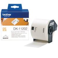 Brother DK-11202 - Schwarz auf Weiß - 62 x 100 mm 300 Etikett(en) (1 Rolle(n)-4