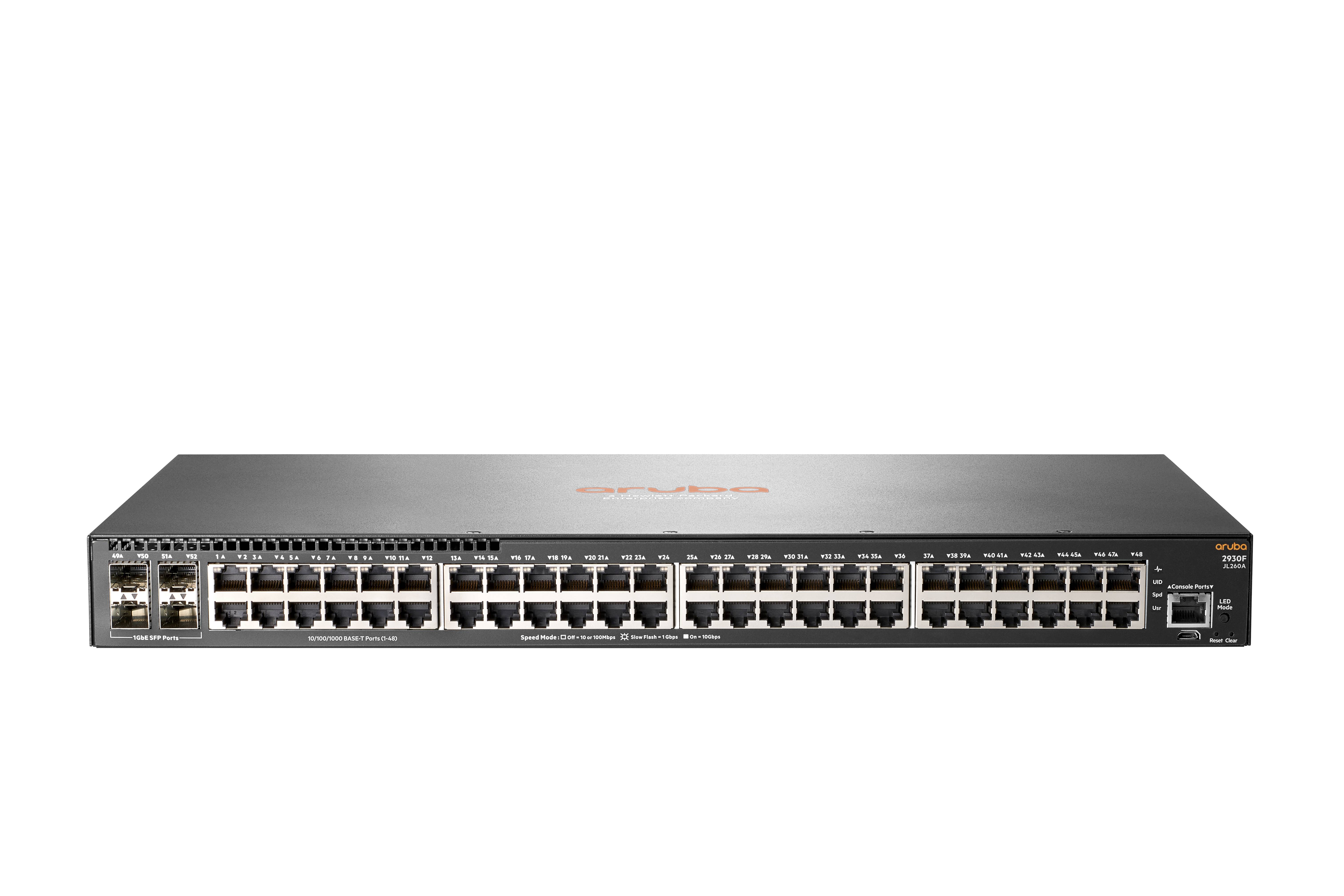 HPE Aruba 2930F 48G 4SFP - Switch - L3 - managed-1