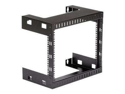 StarTech.com 8U 19" Wall Mount Network Rack - 12" Deep 2 Post Open Frame Server Room Rack for Data/AV/IT/Computer Equipm-4