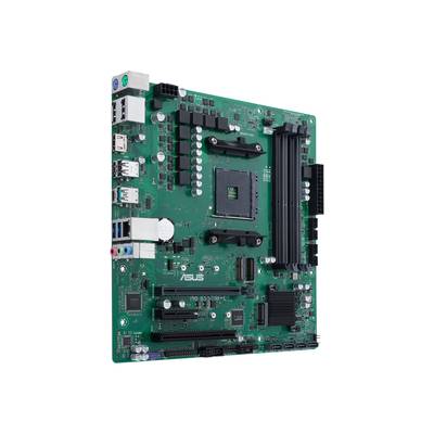 Asus PRO B550M-C/CSM Mainboard Sockel (PC) AMD AM4 Formfaktor (Details) Micro-ATX Mainboard-Chipsatz AMD® B550