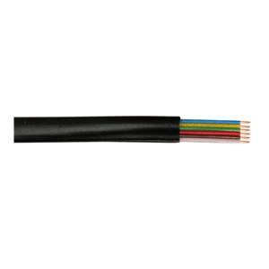 LogiLink CM06 - 100 m - Schwarz - Telefonkabel flach 6-Adrig - 100m - schwarz-4