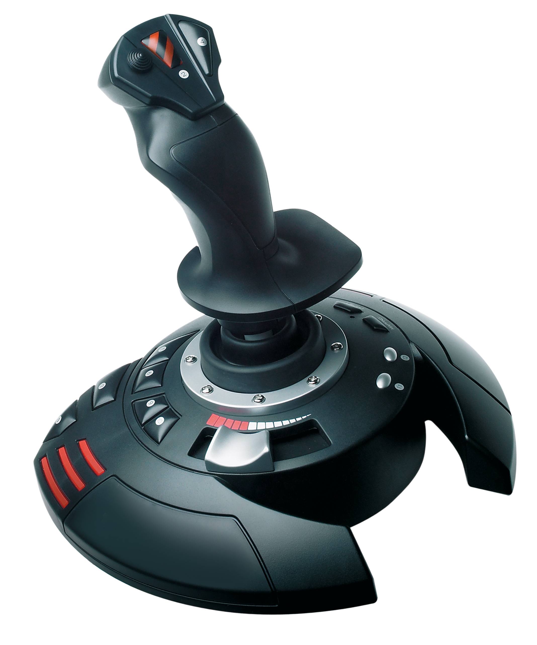 Thrustmaster T-Flight Stick X Flugsimulator-Joystick USB PC, PlayStation 3 Schwarz-1
