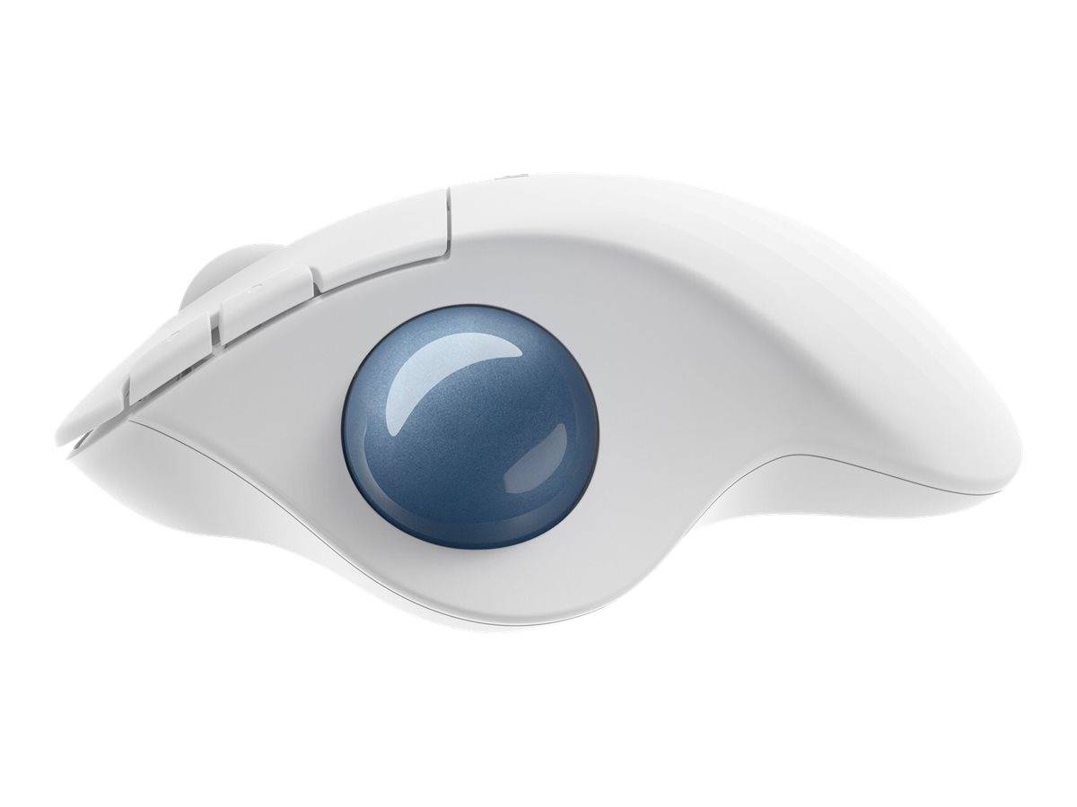 Logitech ERGO M575 Trackball Funk Optisch Weiß 5 Tasten 2000 dpi Ergonomisch-1