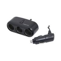 LogiLink 3-Port Car Charger Splitter with USB Port - Stromversorgungssplitter - 4 Ausgabeanschlussstellen (USB, Zigarett-3