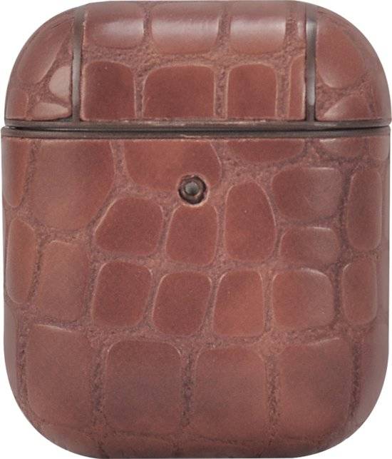 TERRATEC Air Box - Tasche für Kopfhöhrer - Polycarbonat - Stone Brown - für Apple AirPods (1. Generation, 2. Generation)-3