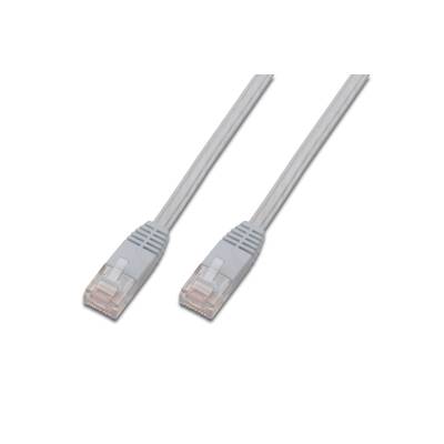 Digitus DK-1511-020F/WH RJ45 Netzwerkkabel, Patchkabel CAT 5e U/UTP 2.00 m Weiß verdrillte Paare 1 St.