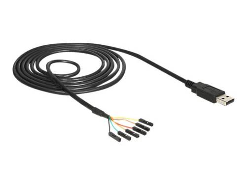 Delock Converter USB 2.0 > Serial-TTL 6 pin pin header connector individually 1.