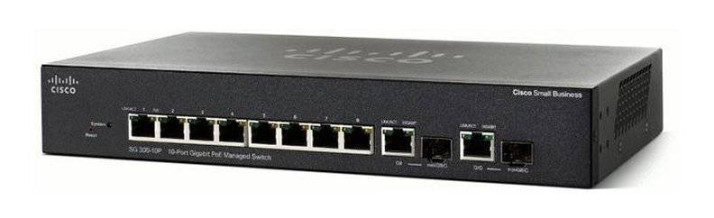 Cisco Small Business SG355-10P - Switch - L3 - managed - 8 x 10/100/1000 (PoE+)-3